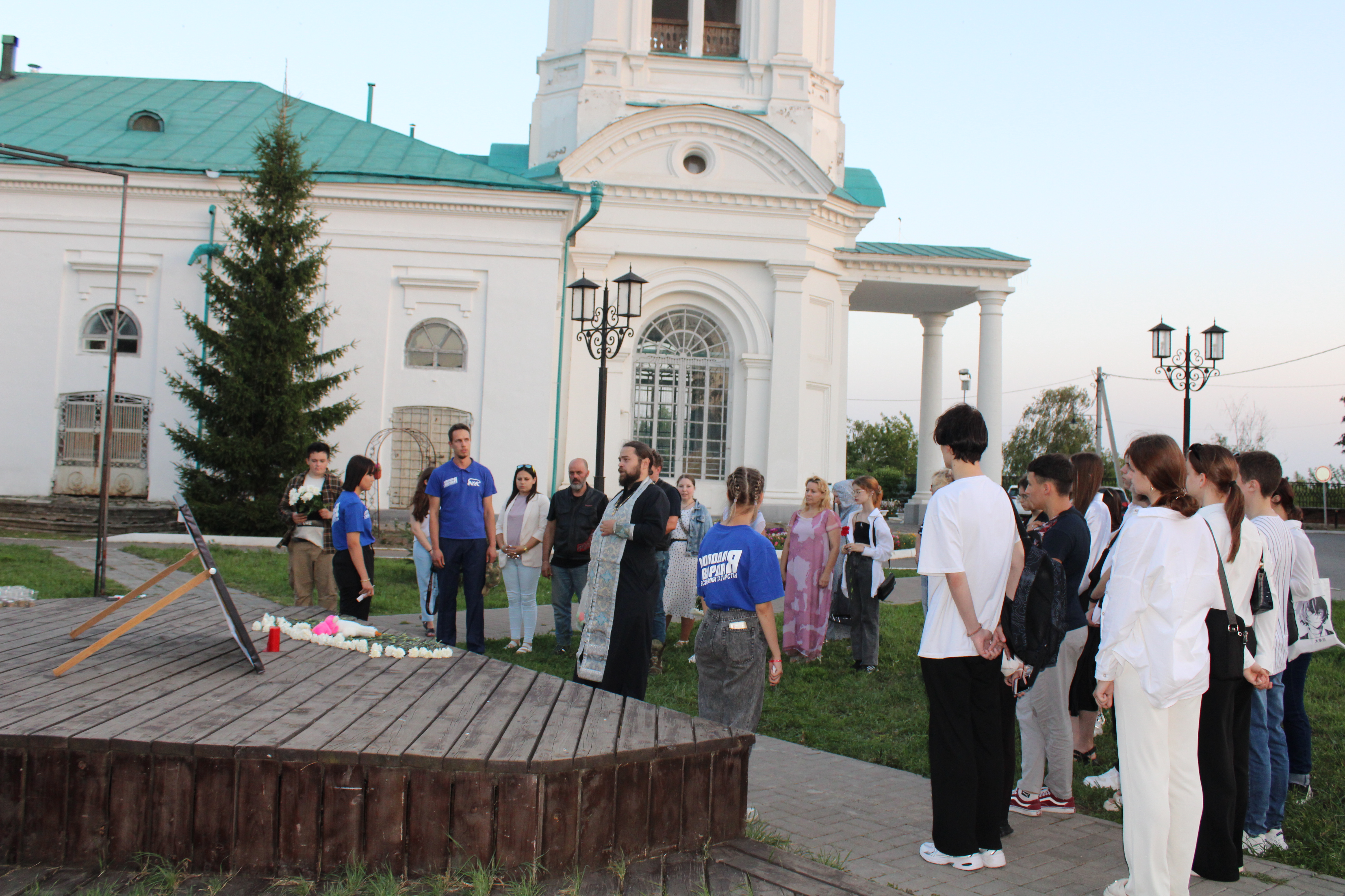 В Елабуге почтили память детей — жертв войны в Донбассе
